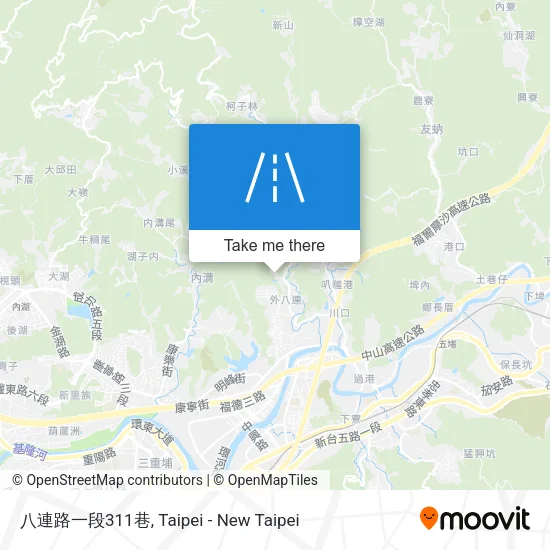 八連路一段311巷地圖