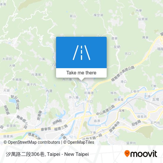 汐萬路二段306巷地圖