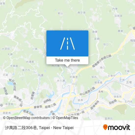 汐萬路二段306巷 map