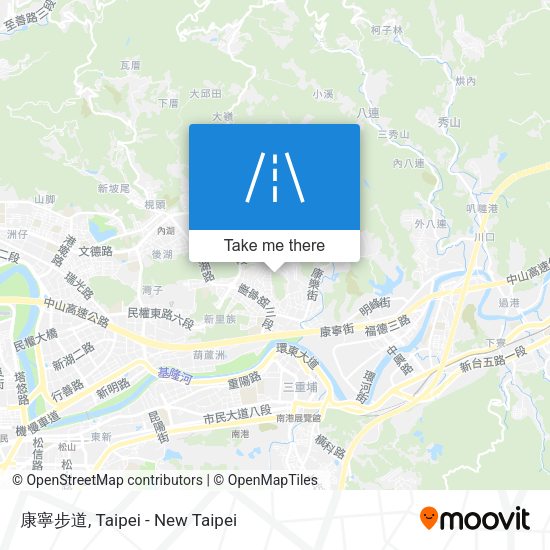康寧步道地圖