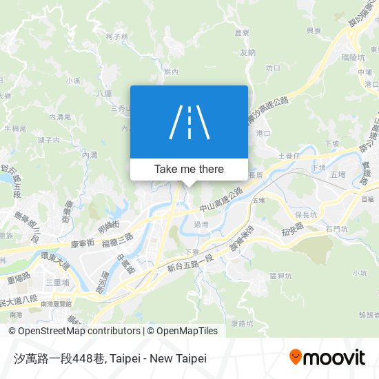 汐萬路一段448巷 map