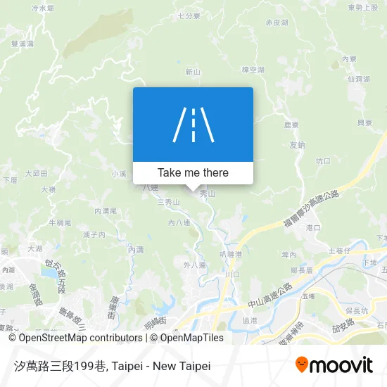 汐萬路三段199巷 map