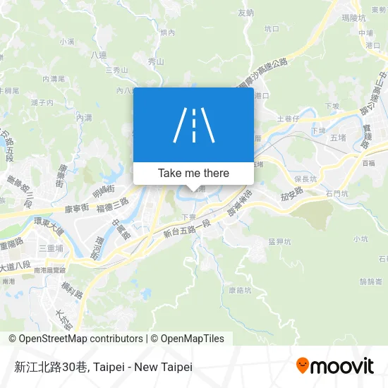 新江北路30巷地圖