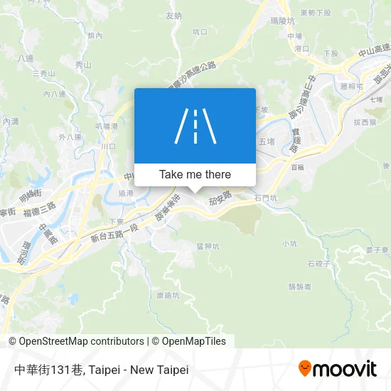 中華街131巷地圖