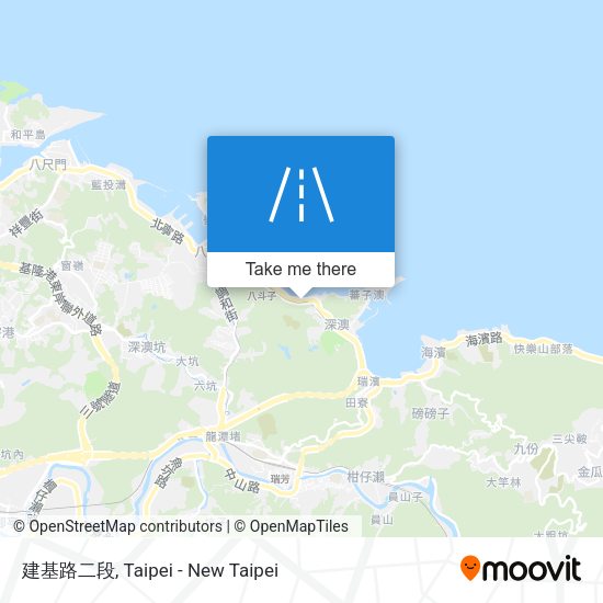 建基路二段 map