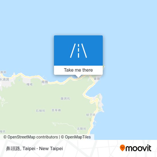 鼻頭路 map
