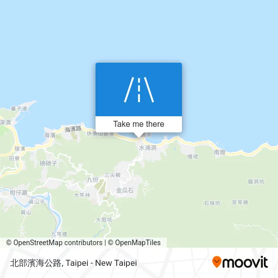 北部濱海公路 map