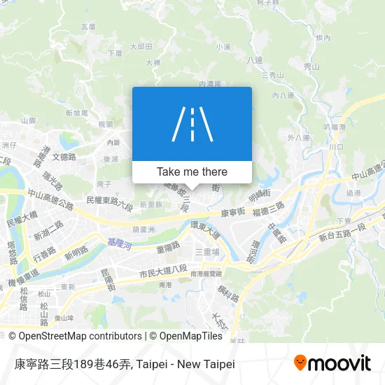 康寧路三段189巷46弄地圖