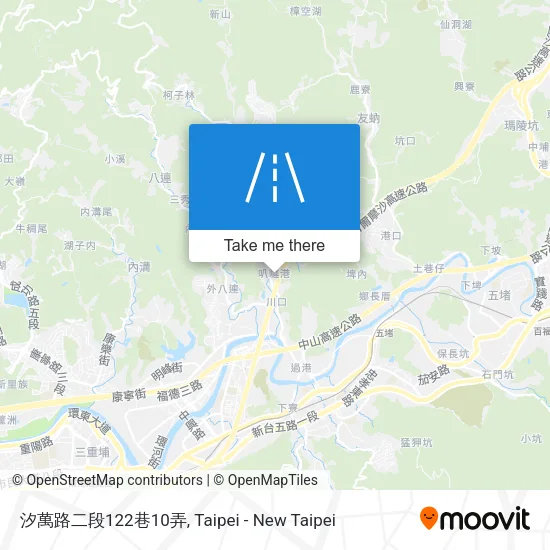 汐萬路二段122巷10弄地圖