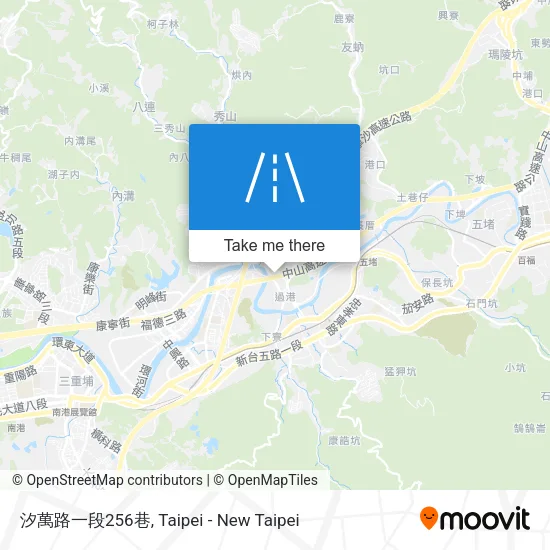 汐萬路一段256巷 map
