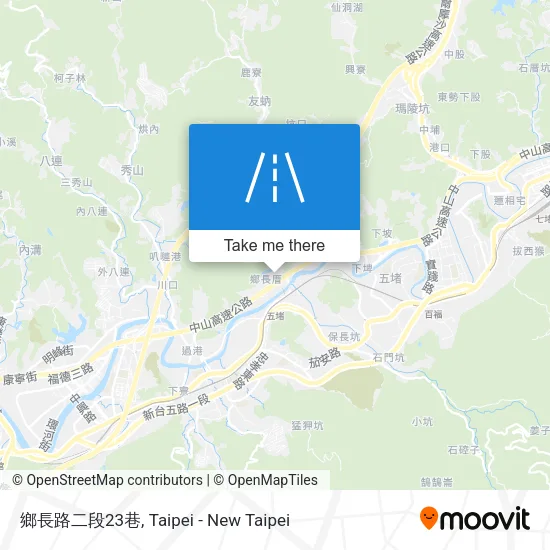 鄉長路二段23巷地圖