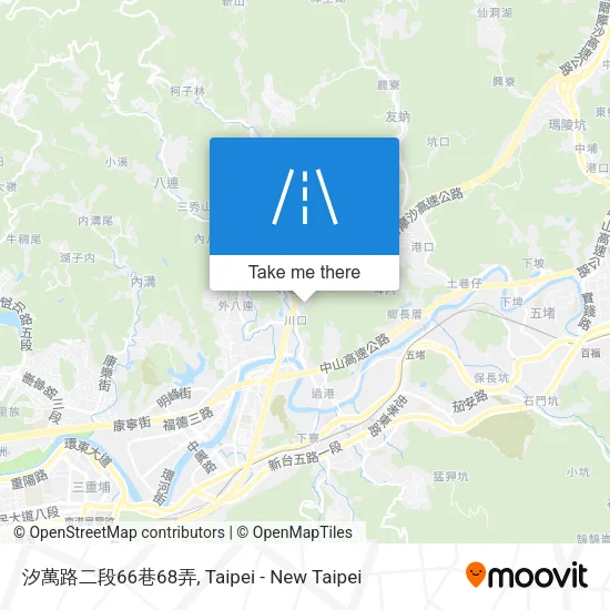 汐萬路二段66巷68弄地圖