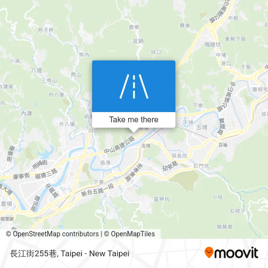 長江街255巷地圖