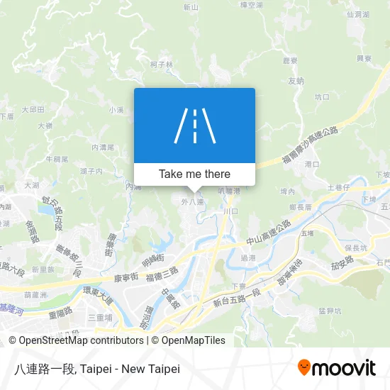 八連路一段地圖