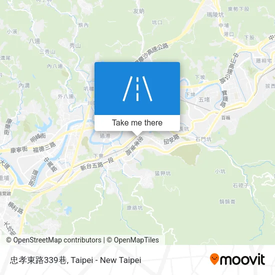 忠孝東路339巷地圖