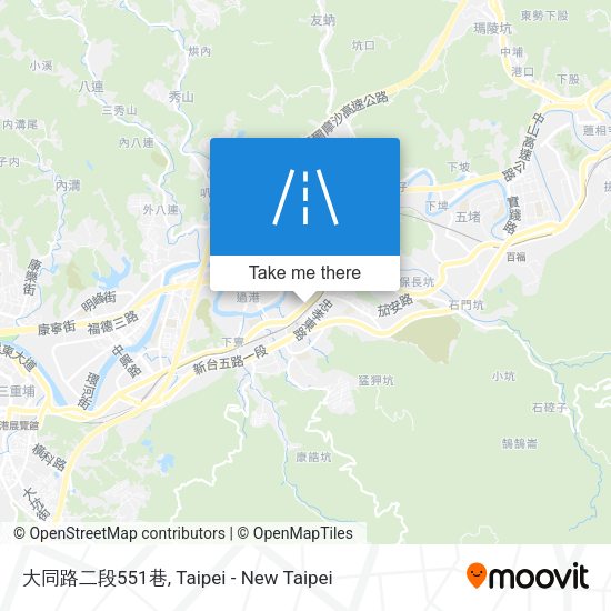 大同路二段551巷地圖