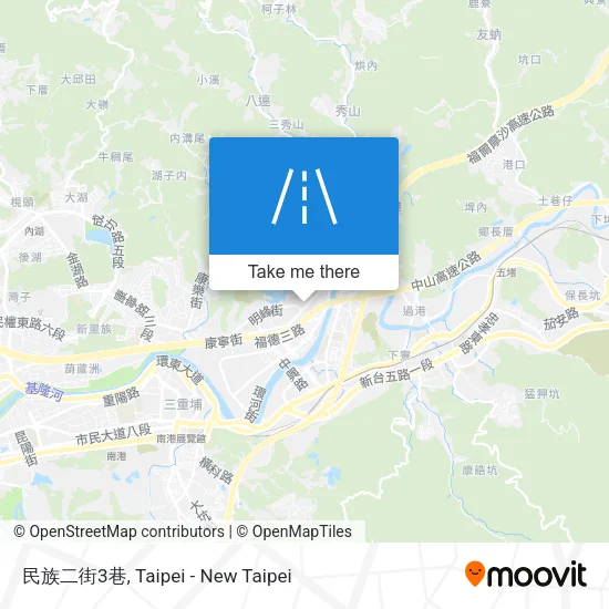 民族二街3巷地圖
