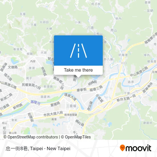 忠一街8巷地圖