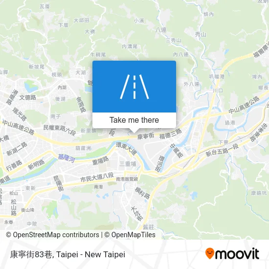 康寧街83巷地圖