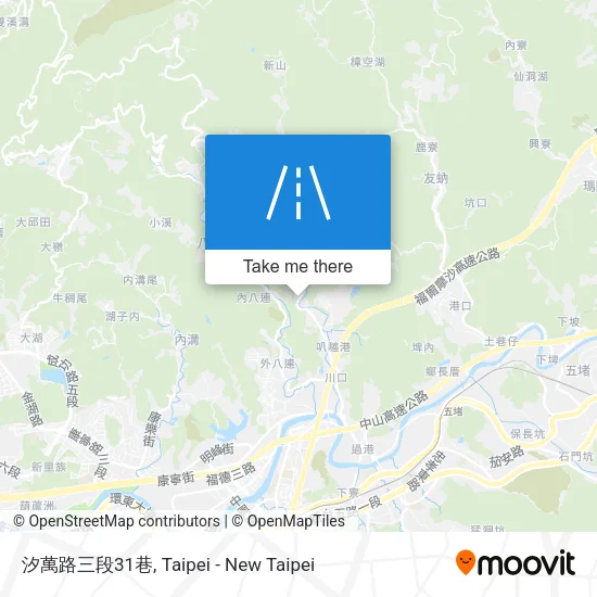 汐萬路三段31巷 map