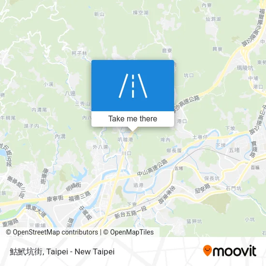 鮕鮘坑街地圖
