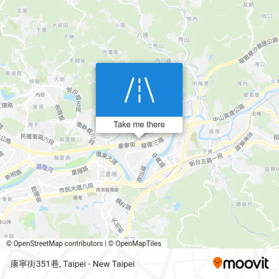 康寧街351巷地圖