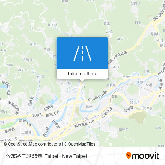 汐萬路二段65巷地圖