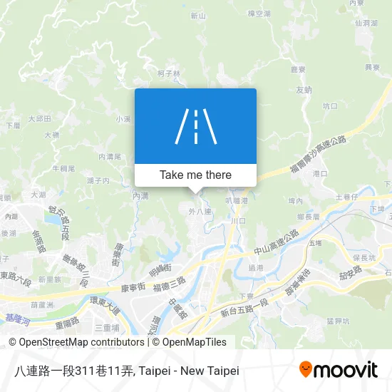 八連路一段311巷11弄地圖