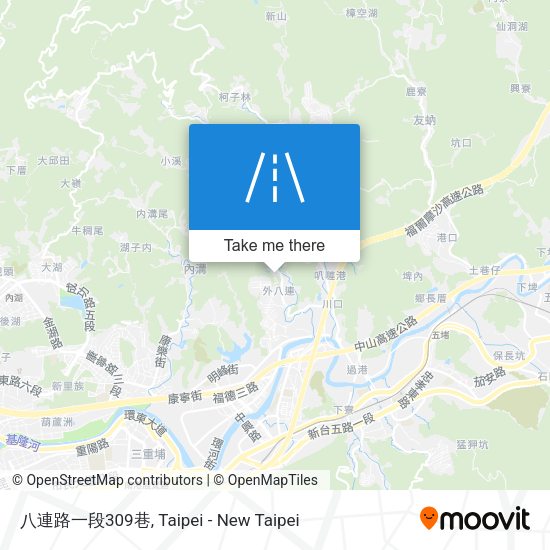 八連路一段309巷 map