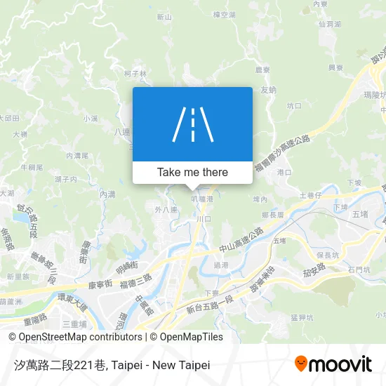 汐萬路二段221巷 map