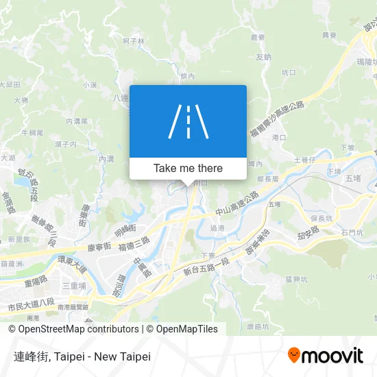 連峰街 map