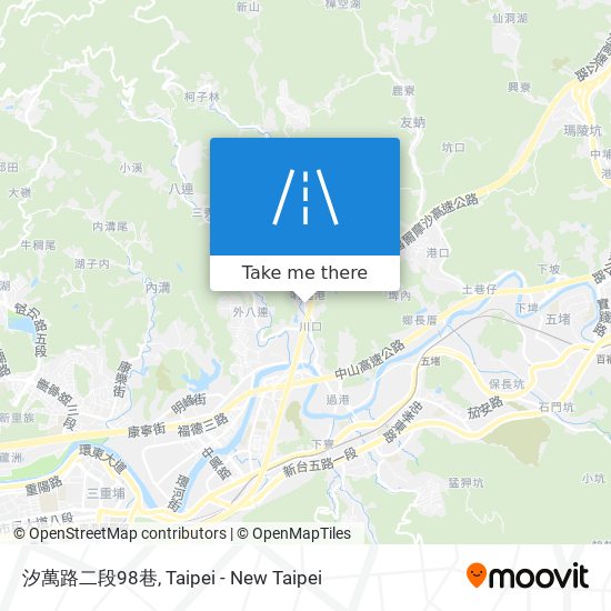 汐萬路二段98巷 map