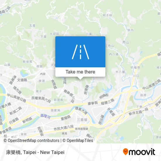 康樂橋 map