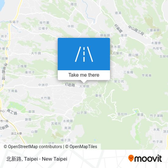 北新路 map