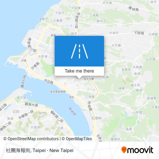 社團海報街 map
