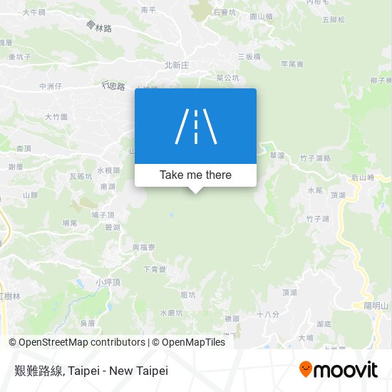 艱難路線地圖