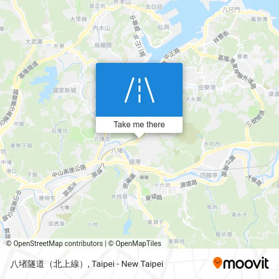 八堵隧道（北上線） map