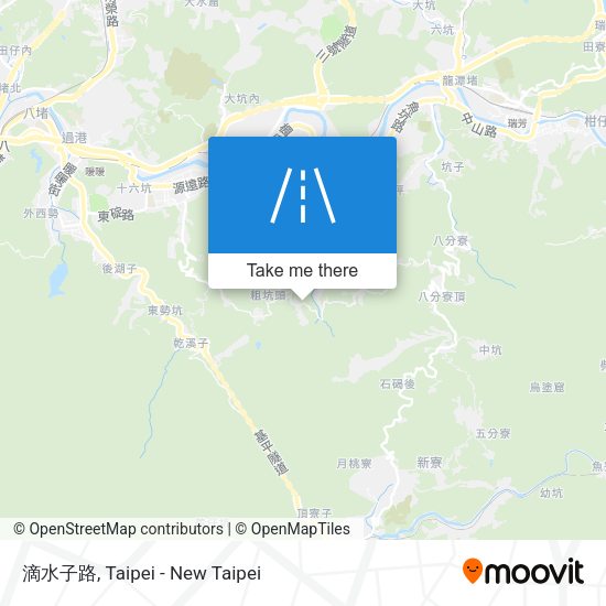滴水子路地圖