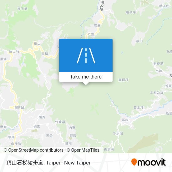 頂山石梯嶺步道 map