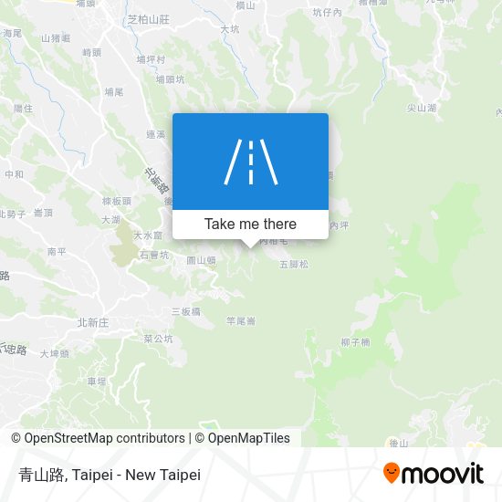 青山路 map