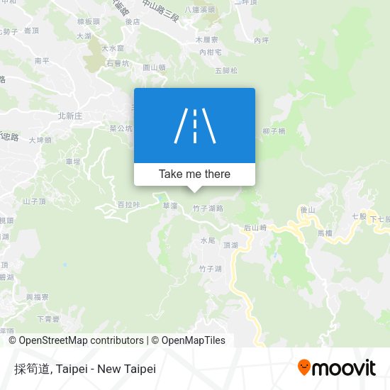 採筍道地圖