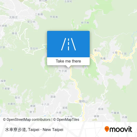 水車寮步道 map
