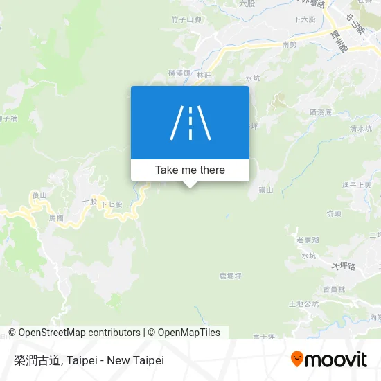 榮潤古道 map