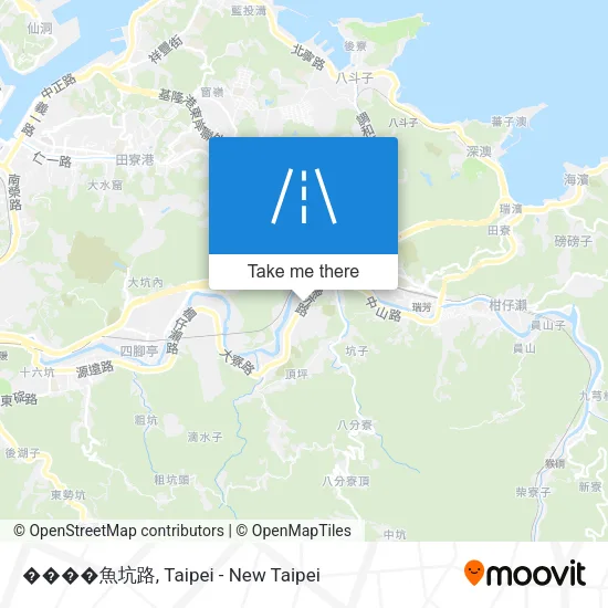 ����魚坑路 map