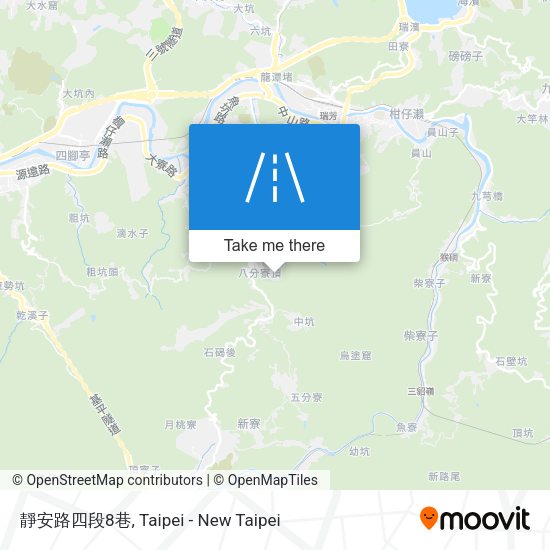 靜安路四段8巷地圖