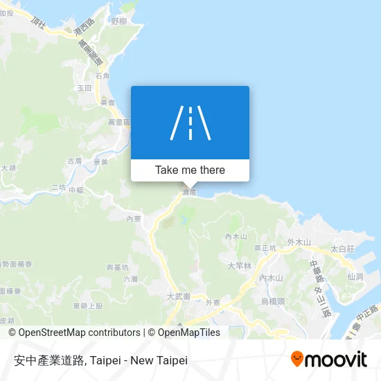 安中產業道路 map