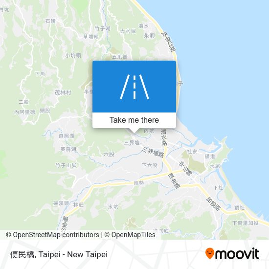 便民橋 map