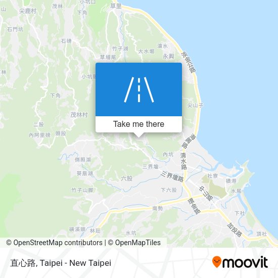 直心路 map