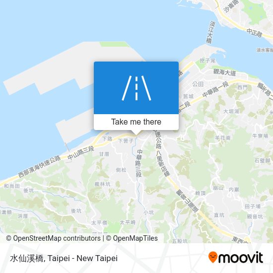 水仙溪橋 map