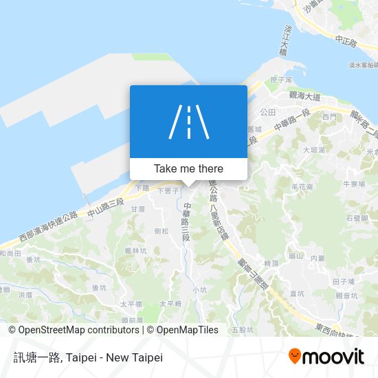 訊塘一路 map